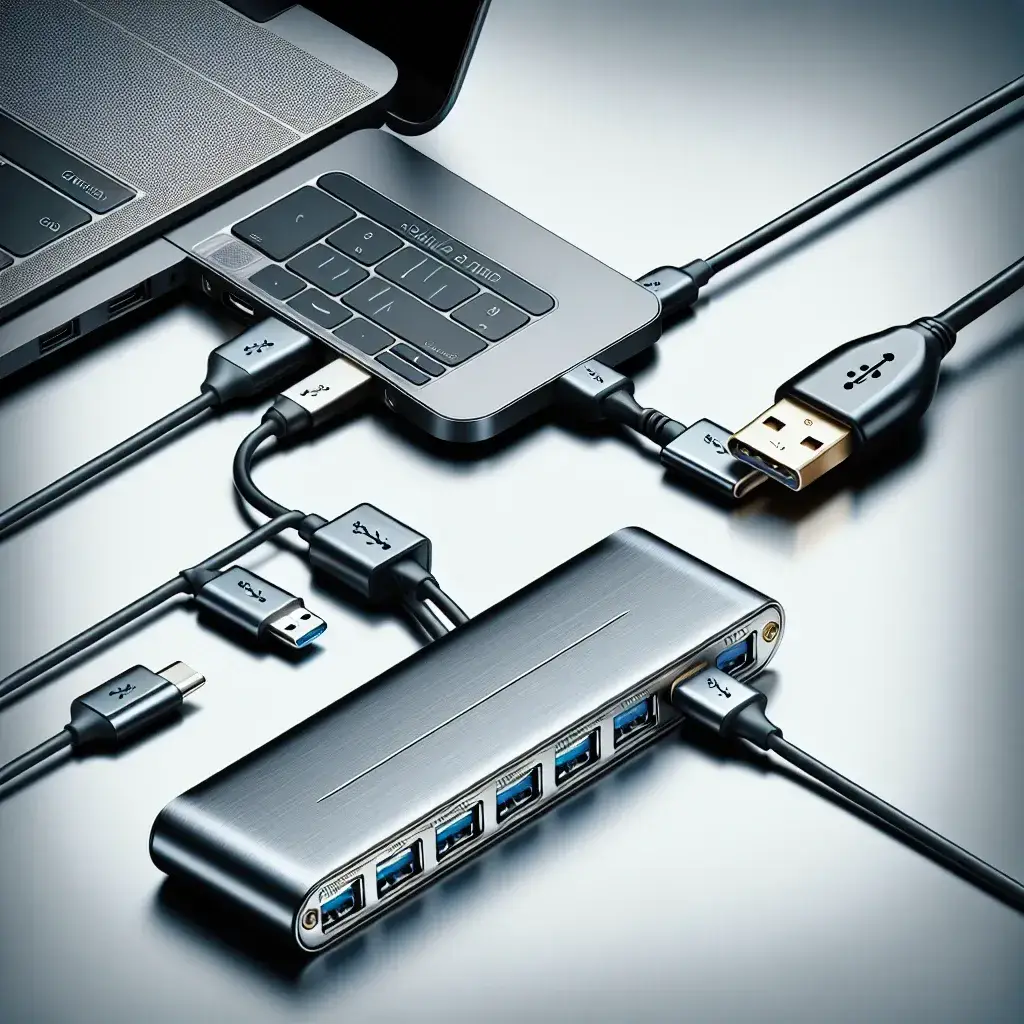 Dapatkah saya menggunakan hub USB-C dengan laptop lama yang hanya memiliki port USB-A?